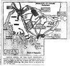 Map of Singapore and Johore Strait, published January 31, 1942