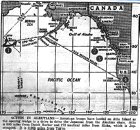 Map of Pacific, Aleutians, published May 14, 1943