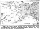 Map of Pacific, Aleutians&mdash;Attu, Kiska, Amchitka, published August 21, 1943
