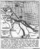 Map of Tripoli, published January 23, 1943