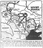 Map of Russia&mdash;Dniester River, published March 21, 1944