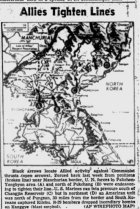 *Map published November 6, 1950