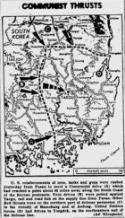 *Map published August 2, 1950