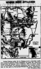 *Map published August 30, 1950