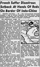 *Map of Indo-China, published October 10, 1950