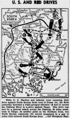 *Map published August 9, 1950